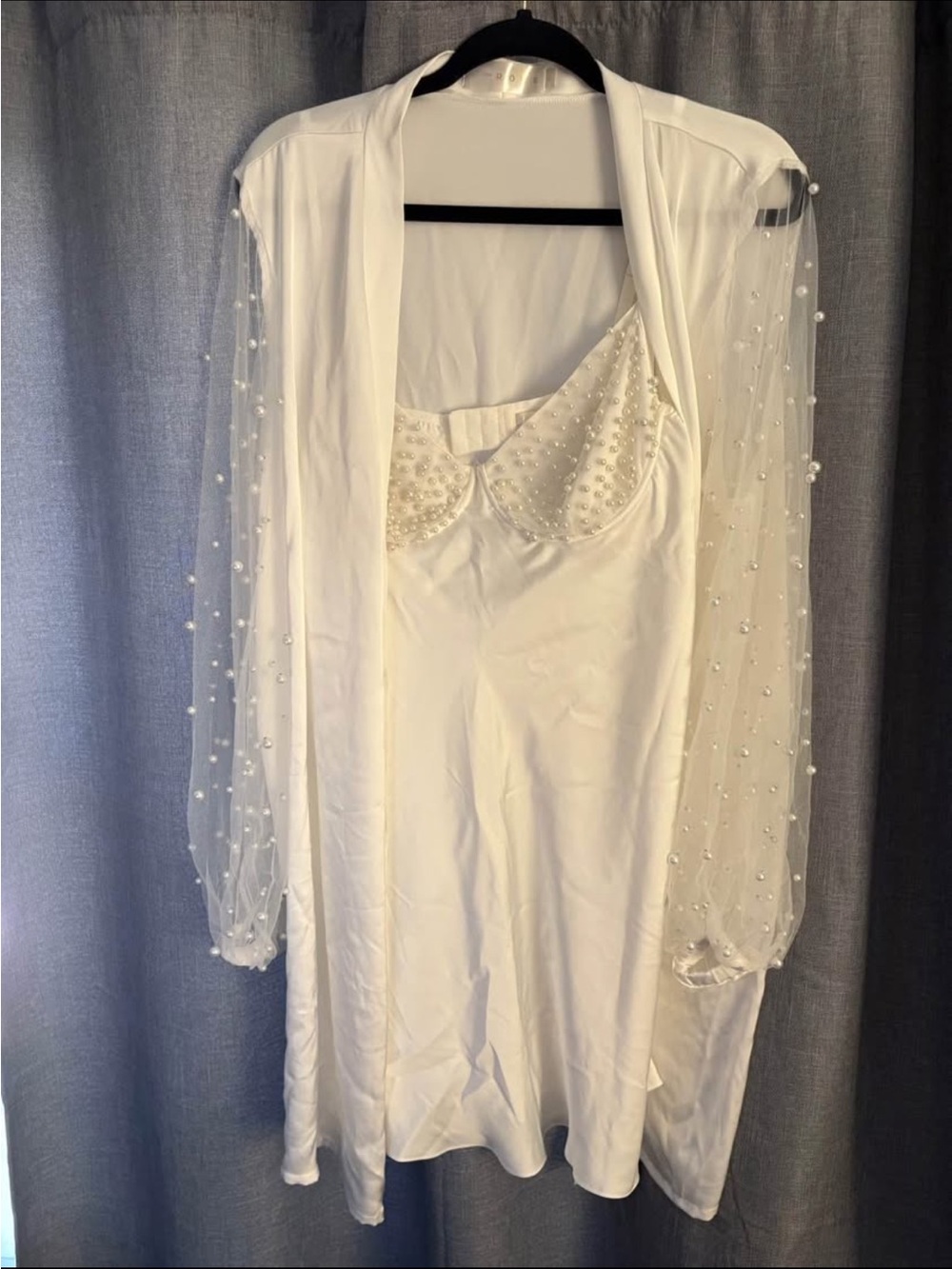 The Robe UA Cassidy Slip Dress & Short Robe